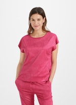 Regular Fit T-shirts Tech Velours - T-Shirt pink tulip