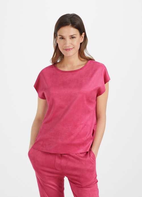 Regular Fit T-Shirts Tech Velours - T-Shirt pink tulip