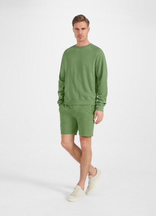 Regular Fit Sweaters Sweatshirt jade green