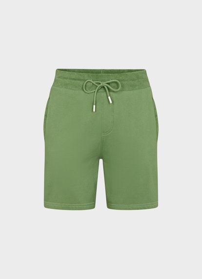 Coupe Slim Fit Bermuda Short en tissu éponge jade green