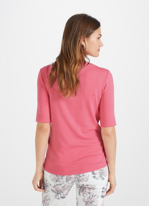 Slim Fit T-shirts Jersey Modal - T-Shirt pink tulip