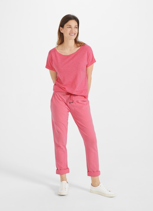 Loose Fit Hosen Loose Fit - Sweatpants pink tulip