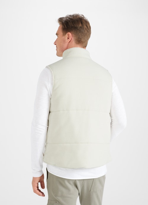 Regular Fit Jacken Interlock Pique - Weste eggshell