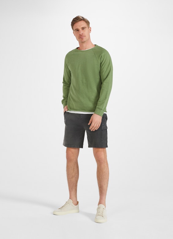 Coupe Casual Fit Pull-over Sweater jade green