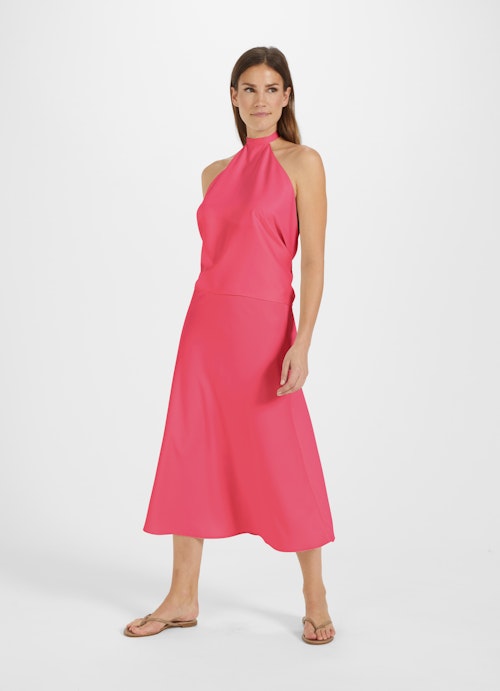 One Size Tops Satin - Top pink tulip
