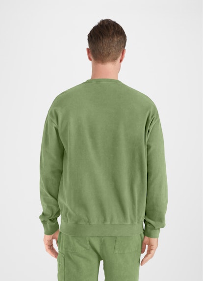 Coupe Casual Fit Pull-over Sweatshirt jade green