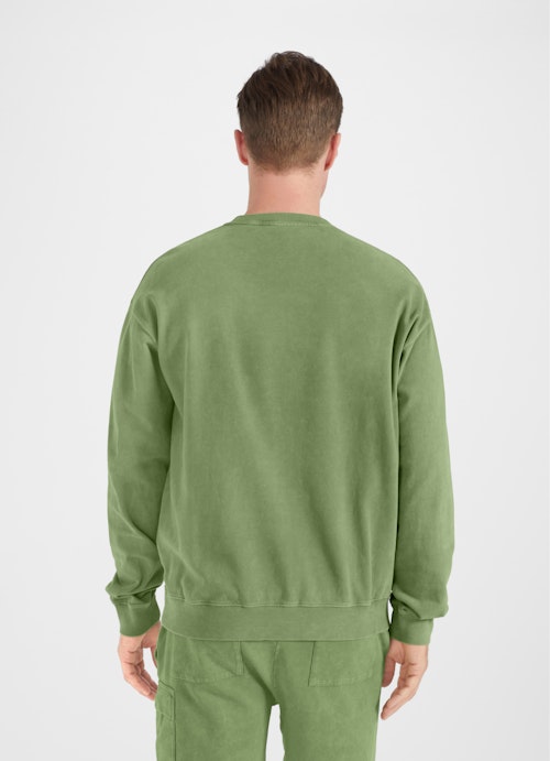 Coupe Casual Fit Sweat-shirts Sweatshirt jade green