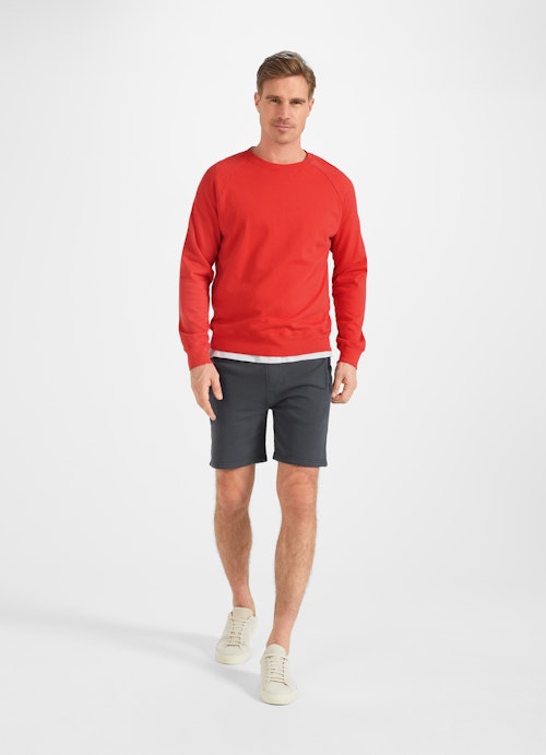 Coupe Regular Fit Pulls Sweatshirt radiant red