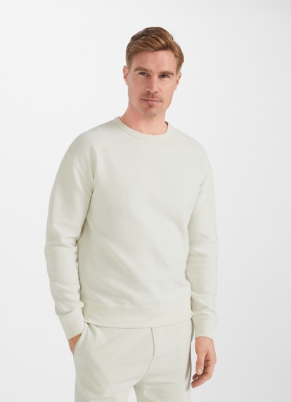 Coupe Casual Fit Pull-over Sweatshirt eggshell