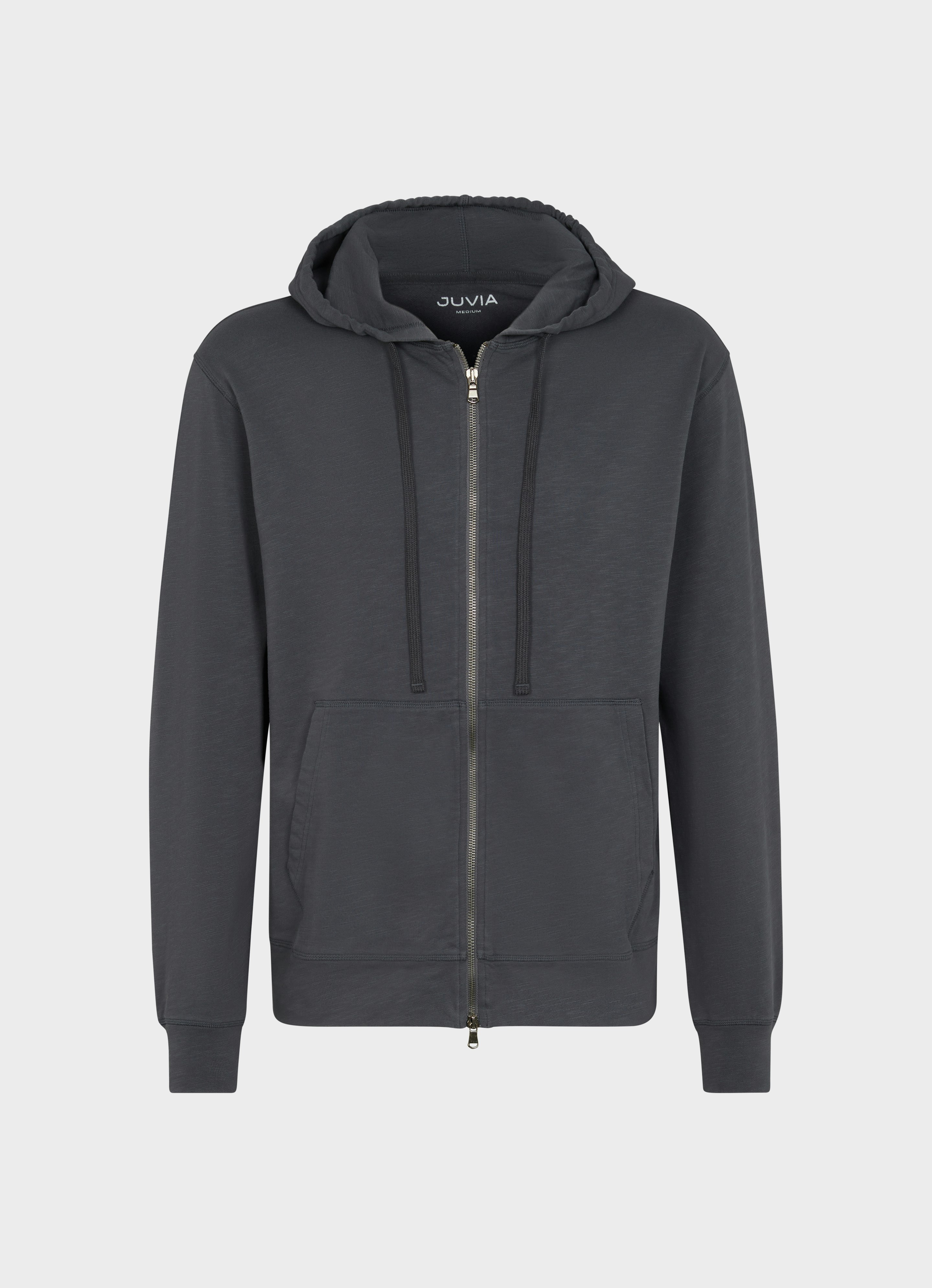 Grey Hoodie Sweat Jacket Jago | Buy Jackets online at JUVIA