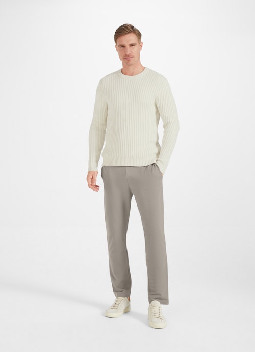 Regular Fit Sweatshirts Pullover eggshell