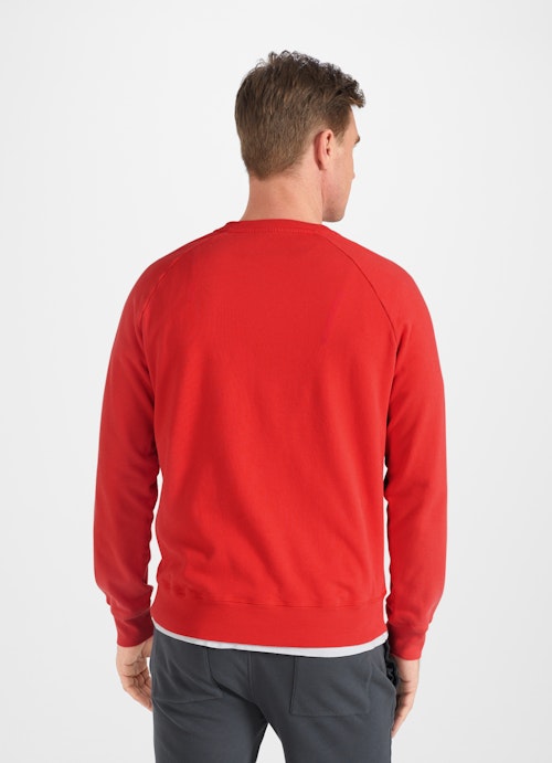 Coupe Regular Fit Pulls Sweatshirt radiant red