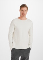 Coupe Casual Fit Maille Sweater eggshell