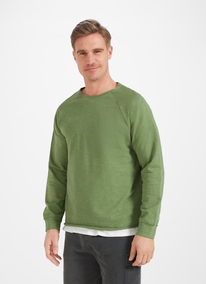 Coupe Casual Fit Pull-over Sweater jade green