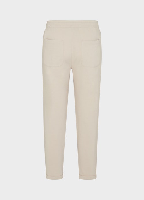 Casual Fit Pants Fleece Trousers "Monaco Baby!" light walnut