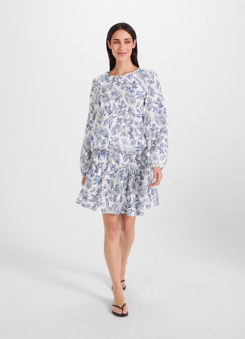 Regular Fit Blusen Popeline Bluse white