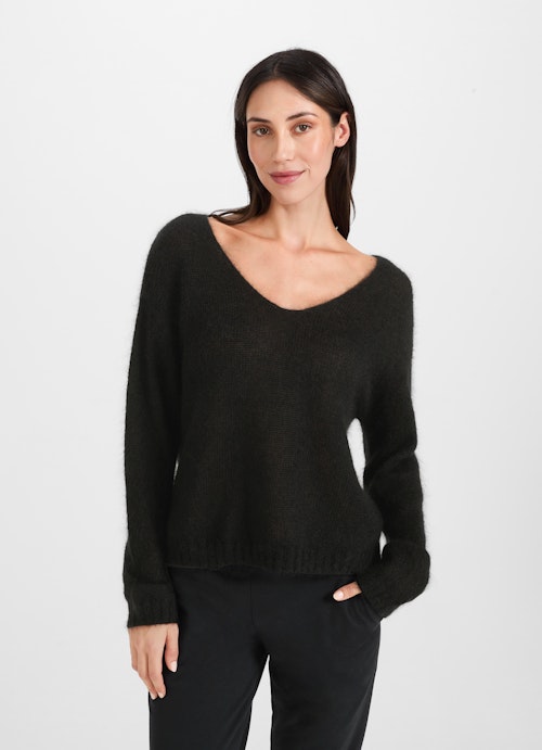 Casual Fit Knitwear Pullover black
