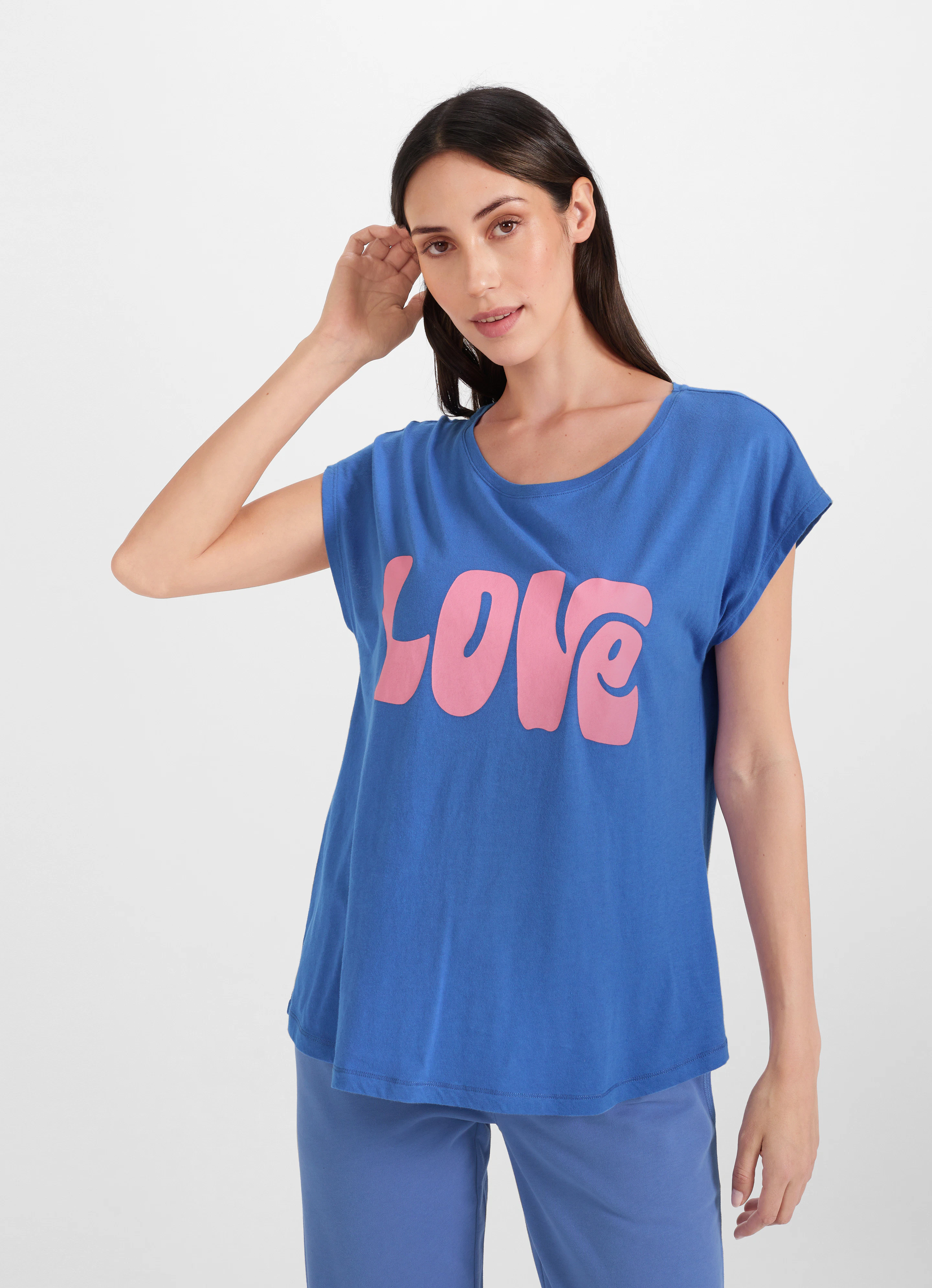 Blue T-Shirt Sara | Buy T-shirts online at JUVIA