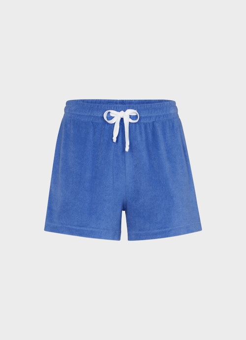 Medium Length Bermudas Frottee - Shorts french blue