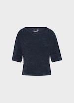 Coupe Loose Fit T-shirts Tissu éponge - T-shirt navy