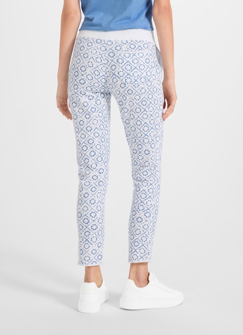 Slim Fit Pants Slim Fit - Sweatpants white