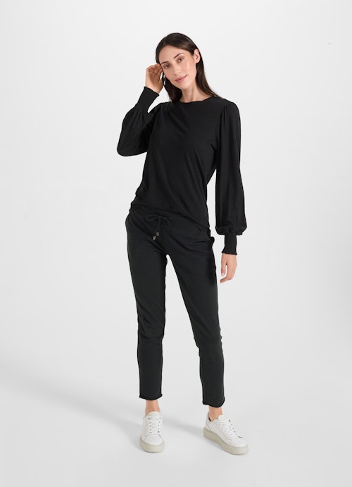 Regular Fit Long sleeve tops Longsleeve black