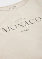 Coupe Slim Fit Sweat-shirts Fleece Sweater "Monaco Baby" light walnut