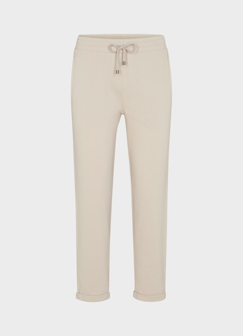 Casual Fit Pants Fleece Trousers "Monaco Baby!" light walnut