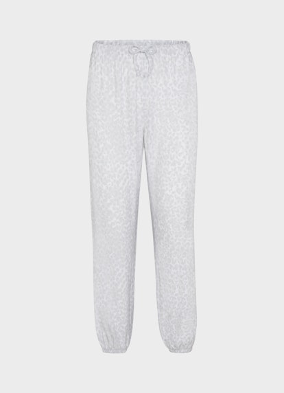 Coupe Casual Fit Pantalons Nightwear - Pantalon white