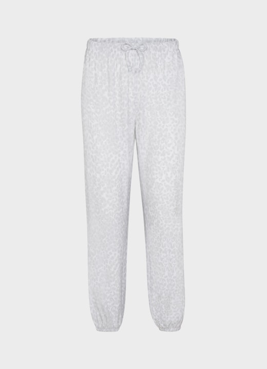 Casual Fit Pants Nightwear - Trousers white