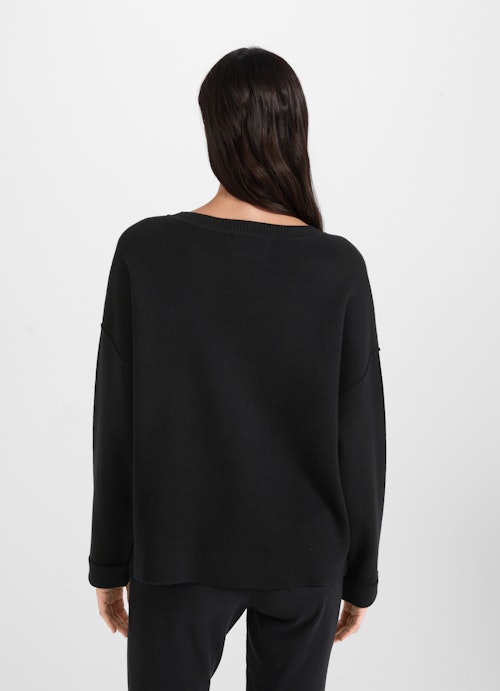 Casual Fit Knitwear Padstow Sweater black