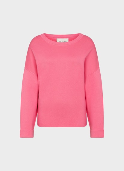 Casual Fit Knitwear Sweatshirt pink tulip