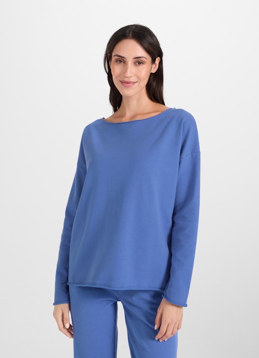 Coupe Loose Fit Sweat-shirts Sweatshirt french blue