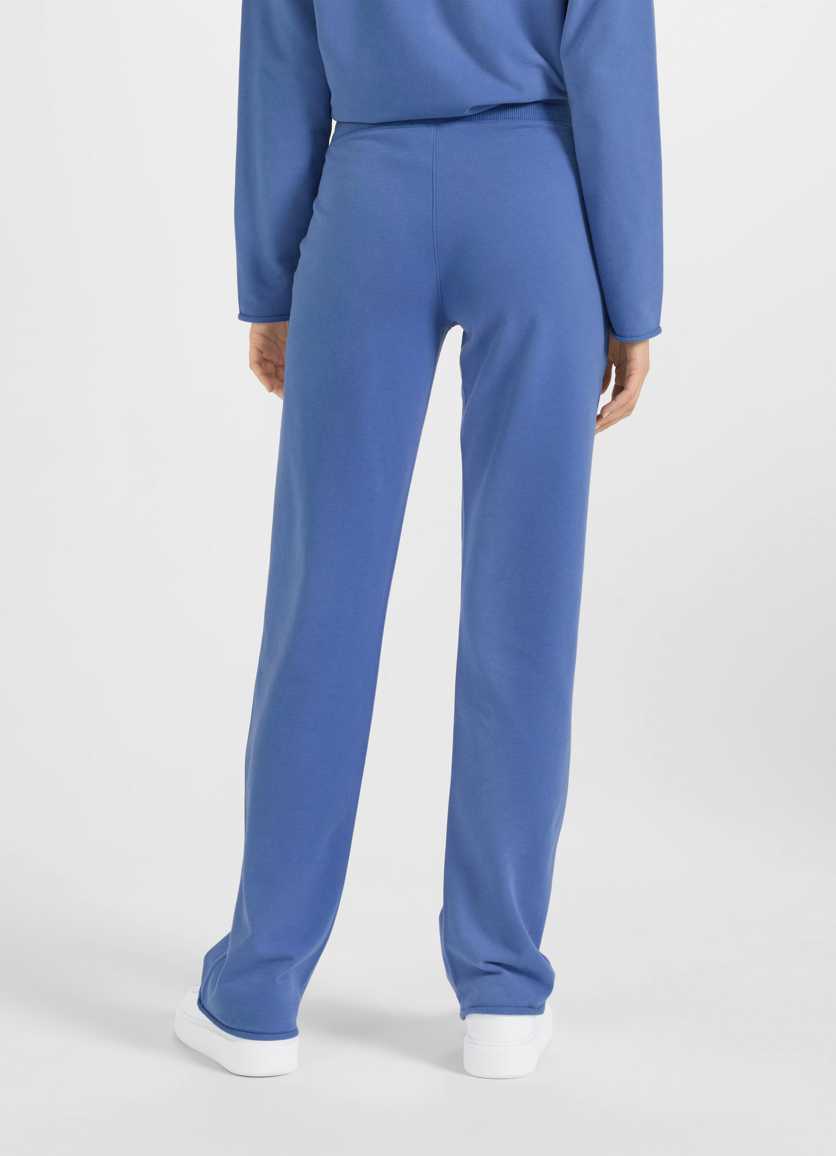 Blue Wide Leg Fit - Sweatpants Tasha | Buy Pants online at JUVIA