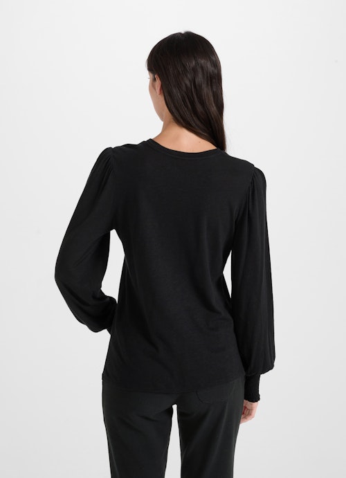 Regular Fit Long sleeve tops Longsleeve black