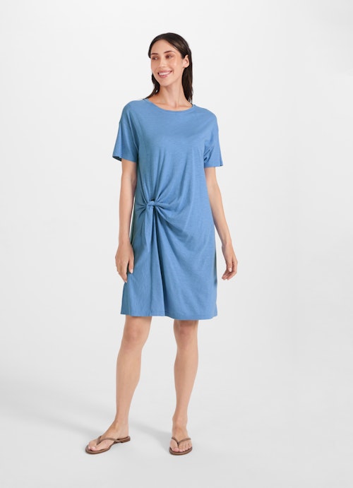 Short Length Dresses Jersey - Dress cornflower