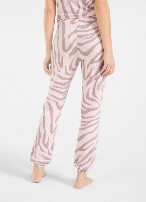 Regular Fit Pants Nightwear - Trousers rosewater