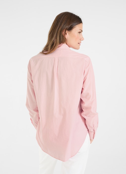 Regular Fit Blusen Popeline - Bluse flamingo