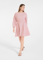Short Length Kleider Popeline - Kleid flamingo
