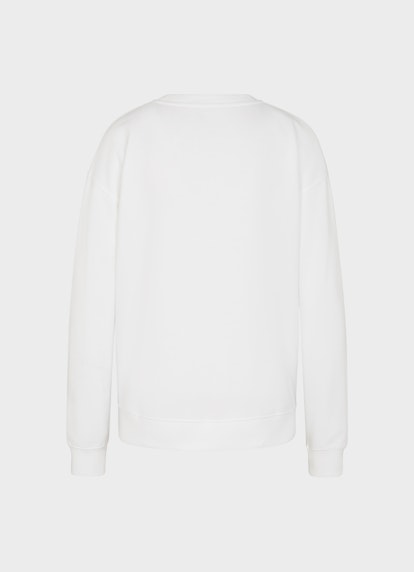 Coupe Regular Fit Sweat-shirts Sweatshirt white