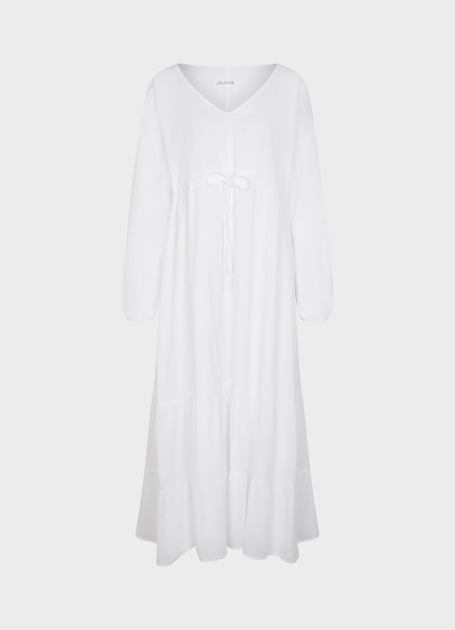Maxi Length Robes Popeline - Maxi robe white