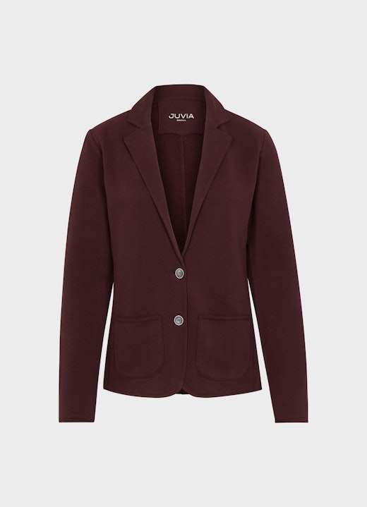 Slim Fit Jacken Blazer cassis