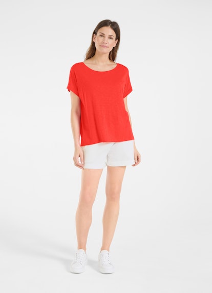Coupe Boxy Fit T-shirts Boxy - T-Shirt poppy red