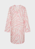 Longueur de la chemise Robes Popeline - Robe tunique flamingo
