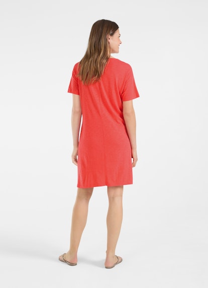 Short Length Kleider Jerseykleid poppy red