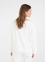 Coupe Loose Fit Sweat-shirts Sweatshirt white