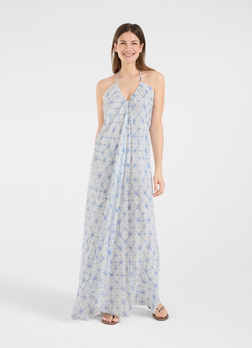 Maxi Length Kleider Viskose - Kleid white