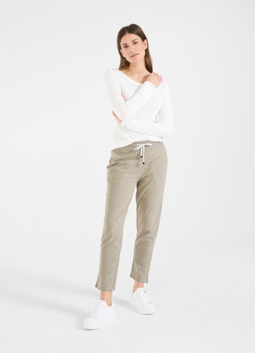 High Waist Fit Pants High Waist - Sweatpants feather grey