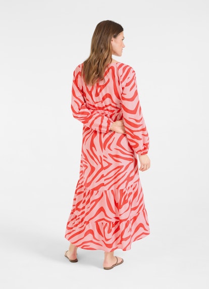 Maxi Length Dresses Poplin - Maxi Dress poppy red