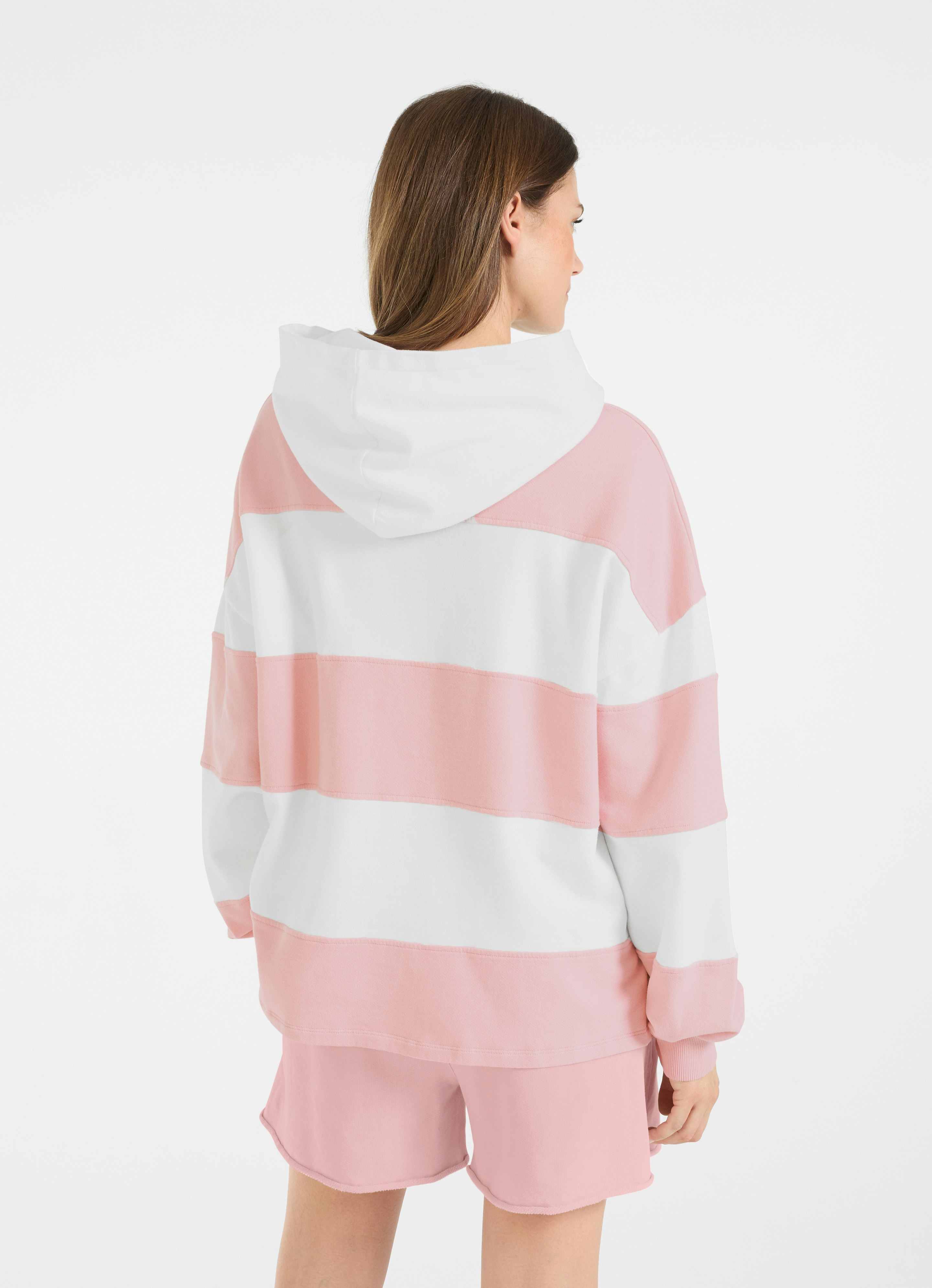 JUVIA 売れ筋商品|||ジュヴィア パーカー・スウェットシャツ アウター レディース Sweatshirts Pink Pink Oversized Hoodie | Buy Sweatshirts online at JUVIA